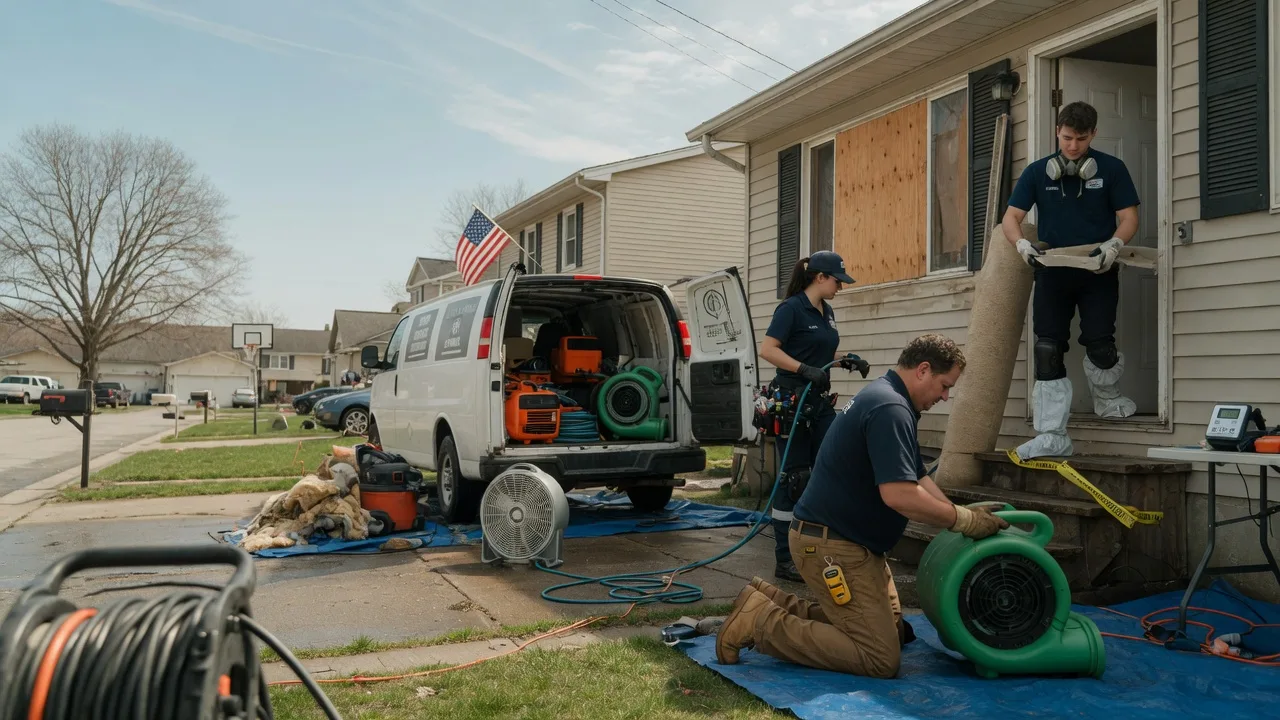 Water Damage Restoration in Five Points, CA near me